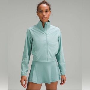 Lululemon Water Repellent Stretch Tennis Jacket Ripe Tide Sz. 6